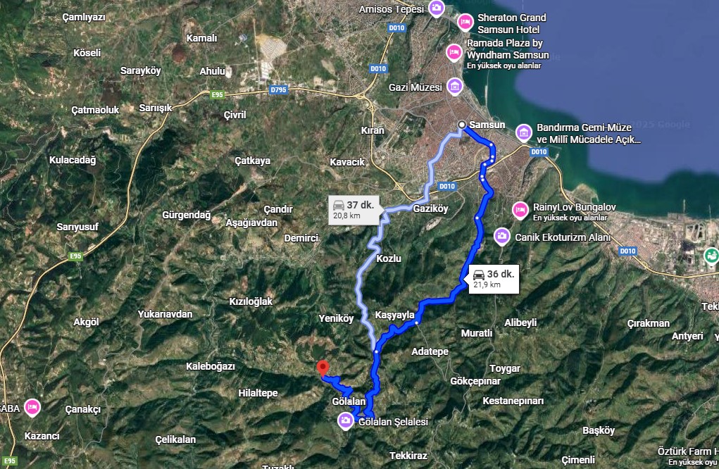 SAMSUN CANİK GÖLALAN KÖYÜNDE 2.559  M²  TARLAMIZ SATILIKTIR. - SAMSUN CANİK fotoğraf 3